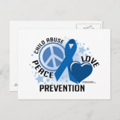 児童虐待PLC ポストカード (正面/裏面)