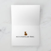 児童誕生日ベア カード (内部)