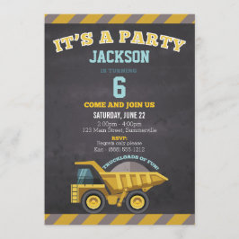 児童誕生日招待状(建築) 招待状