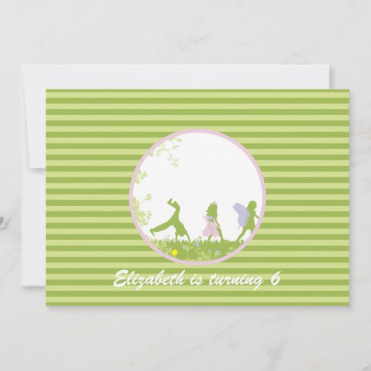 児童誕生日招待状 招待状 (裏面)