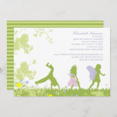 児童誕生日招待状 招待状 (正面/裏面)