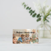 児童陶芸美術教室カスタム事業 名刺 (スタンド正面)