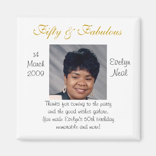 党有利マグネット マグネット (正面)