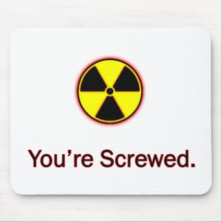 入って来る敵の原子力! マウスパッド