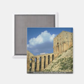 入り口の橋と堀、シタデル、アレッポ、シル マグネット (正面/裏面)