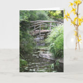 入り江橋 カード (黄色い花)