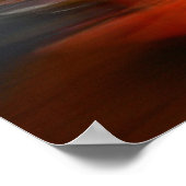 入り込んだ ポスター (角)