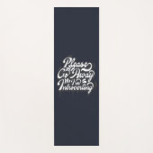 入り遠くに込みノベルティ ヨガマット (正面)