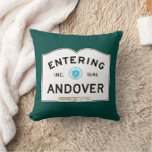 入るアンドーバー クッション (ブランケット)