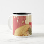 入る前に彼自身を浄化しているDante ツートーンマグカップ (正面左)