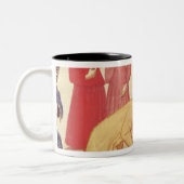 入る前に彼自身を浄化しているDante ツートーンマグカップ (左)