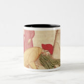 入る前に彼自身を浄化しているDante ツートーンマグカップ (中央)