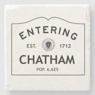 入るChathamの大理石のコースターの石のコースター ストーンコースター