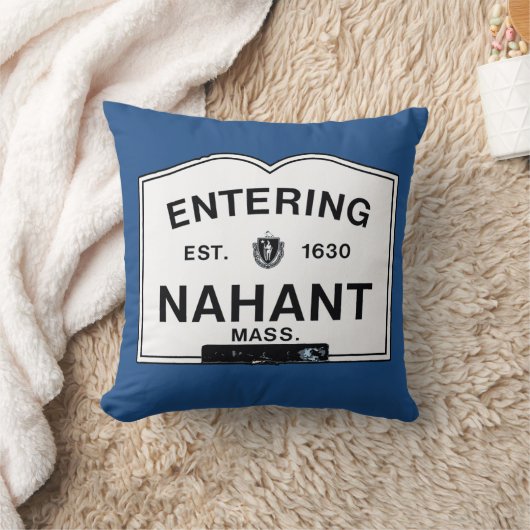 入るNahant クッション (ブランケット)