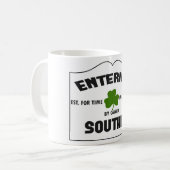 入るSouthie コーヒーマグカップ (正面左)
