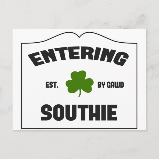 入るSouthie ポストカード (正面)