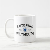入るWeymouth コーヒーマグカップ (左)