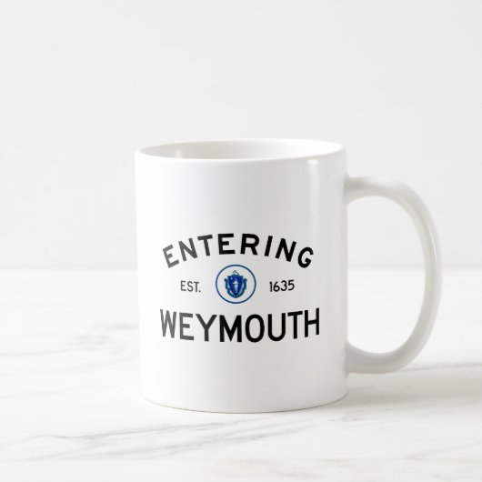 入るWeymouth コーヒーマグカップ (右)
