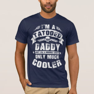 入れ墨されたお父さん Tシャツ