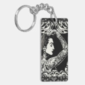 入れ墨されたジプシーのkeychain キーホルダー (正面左)
