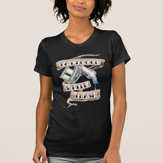 入れ墨されたプアホワイト Tシャツ (正面)