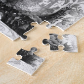 入れ墨された女性-入れ墨を持つ女性-ヴィンテージ ジグソーパズル (側面)