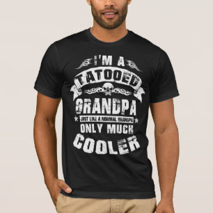入れ墨された祖父 Tシャツ