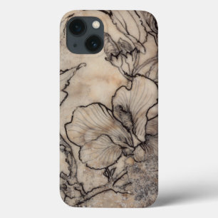 入れ墨された花柄I iPhone 13ケース
