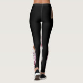 入れ墨された英国のブルドッグのレギンス レギンス (裏面)