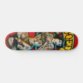 入れ墨される遅、FS スケートボード (横)