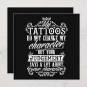 入れ墨でキャラクターの入れ墨 シーズンカード (正面/裏面)