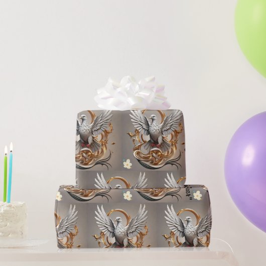 「入れ墨による魂の復活」 ラッピングペーパー (パーティーギフト)