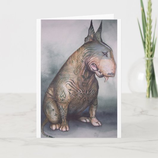 入れ墨のいじめっ子 カード (正面)