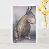 入れ墨のいじめっ子 カード (黄色い花)