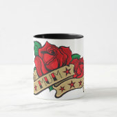 入れ墨のばら色のミイラ マグカップ (中央)