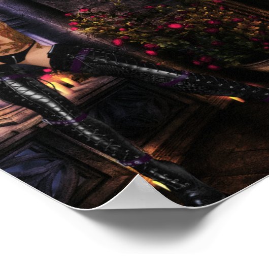 入れ墨のディヴァ ポスター (角)