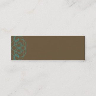 入れ墨のプロフィールカード スキニー名刺