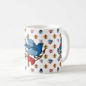 入れ墨のマグ コーヒーマグカップ (正面右)