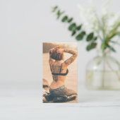 入れ墨の店の名刺 名刺 (スタンド正面)