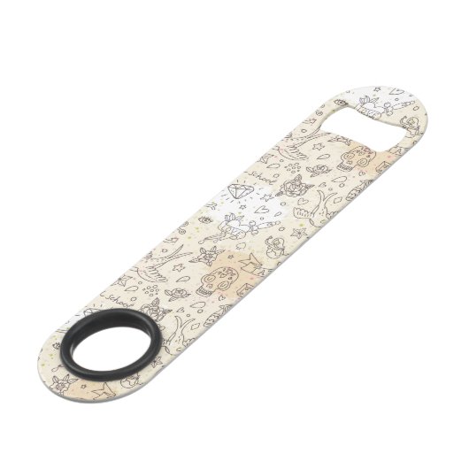 入れ墨の概念パターン スピード栓抜き (裏面アングル)