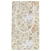 入れ墨の概念パターン スモールペーパーバッグ (正面)