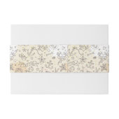 入れ墨の概念パターン 招待状ベリーバンド (裏面例)