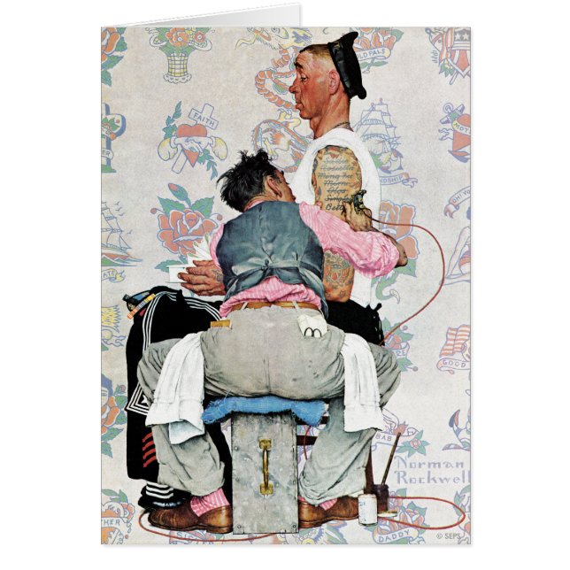 入れ墨の芸術家 (正面)