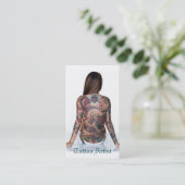 入れ墨の芸術家 名刺 (スタンド正面)