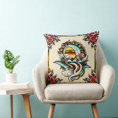 入れ墨の装飾用クッション。 クッション (椅子)