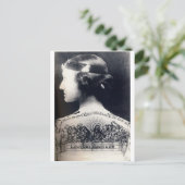 入れ墨をしたフラッパー – お互いを愛し合う ポストカード (スタンド正面)