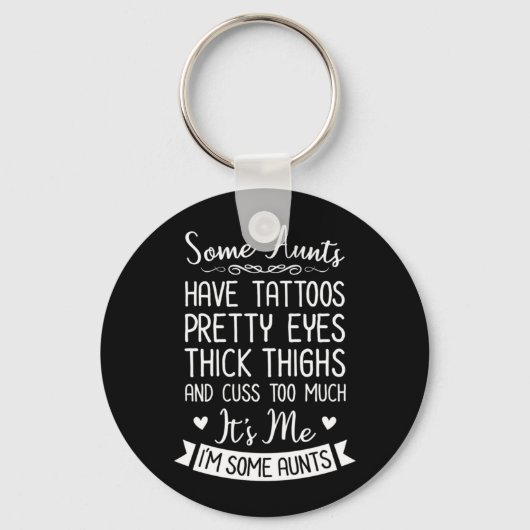 入れ墨をした叔母 キーホルダー (正面)