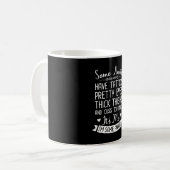 入れ墨をした叔母 コーヒーマグカップ (正面左)