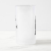 入れ墨をした少女 フロストグラスビールジョッキ (中央)