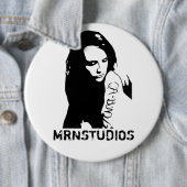 入れ墨をした少女 缶バッジ (インサイチュ)